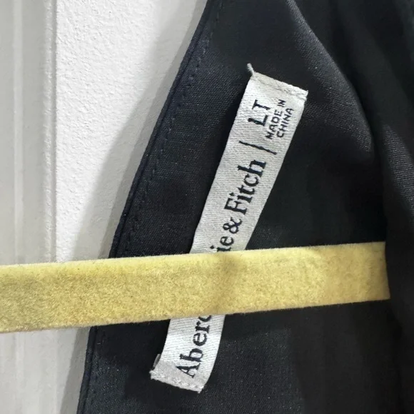 Abercrombie & Fitch Black Long Sleeve Dress - Picture 2 of 2